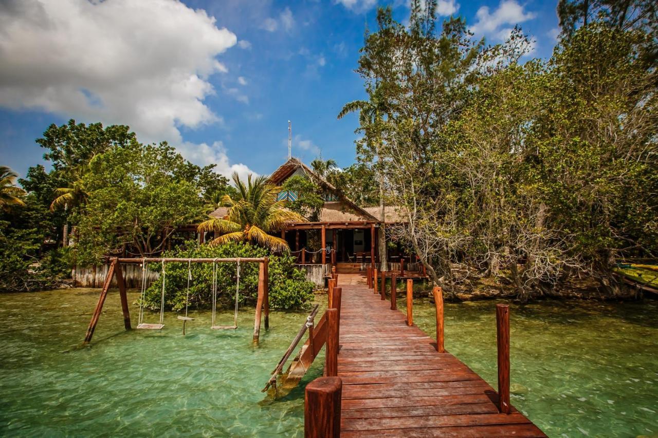 Hotel Rancho Encantado Бакалар Экстерьер фото